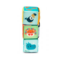 Lilliputiens activities cubes animals 1+