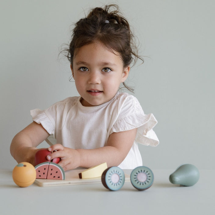 Little Dutch wooden fruit 2 yrs+
