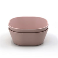 Mushie bowls blush