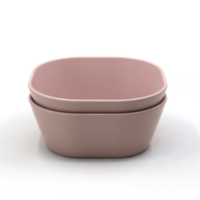 Mushie bowls blush