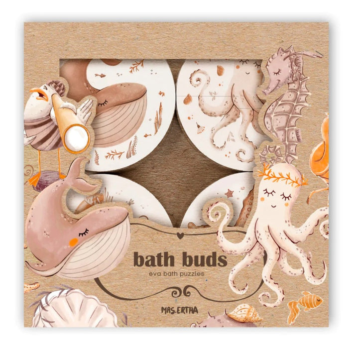 Mrs Ertha bath puzzle bath buds 2yrs+