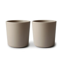 Mushie cups beige