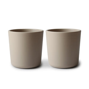 Mushie cups beige