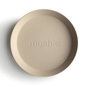 Mushie plates beige