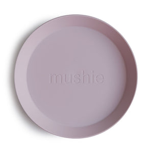 Mushie plates soft lilac