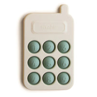 Mushie pop it phone cambridge blue 10 months +