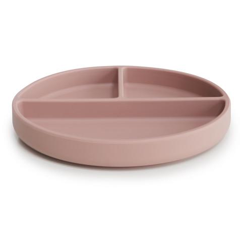Mushie silicone plate blush