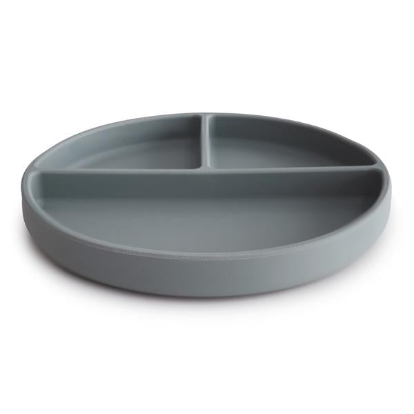 Mushie silicone plate stone