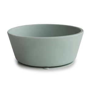 Mushie silicone bowl cambridge blue