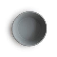 Mushie silicone bowl stone