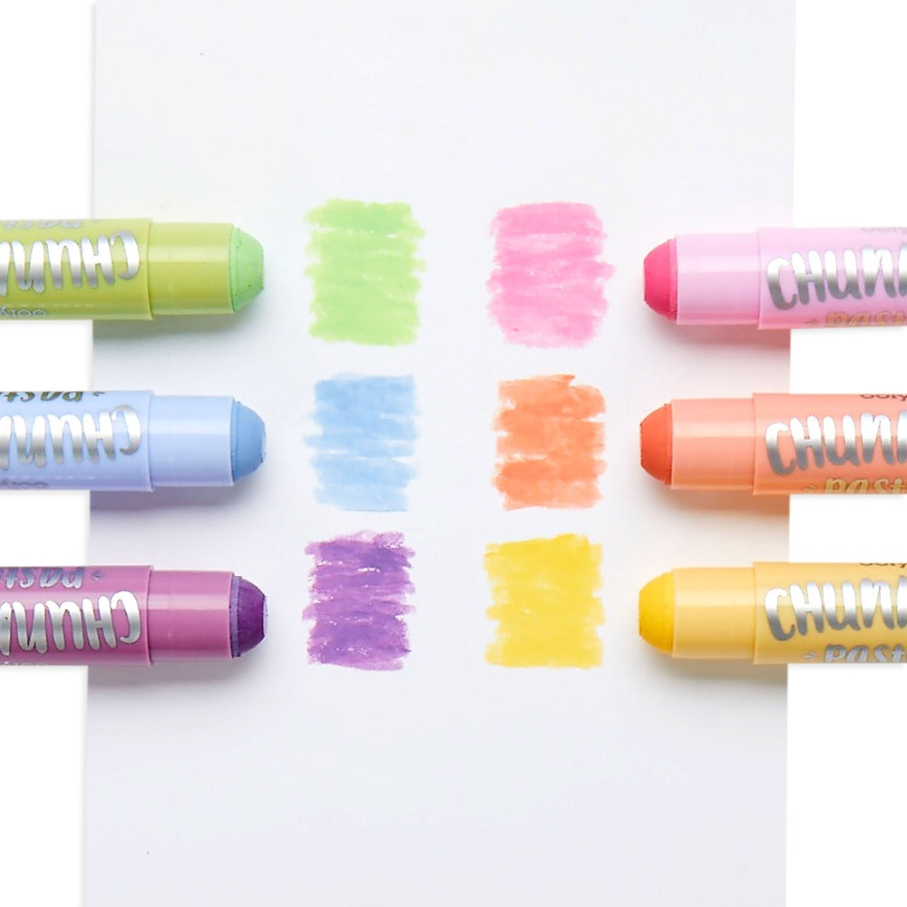 OOLY chunkies paint sticks paint sticks pastel 6 pcs 3 yrs+ – PSiloveyou