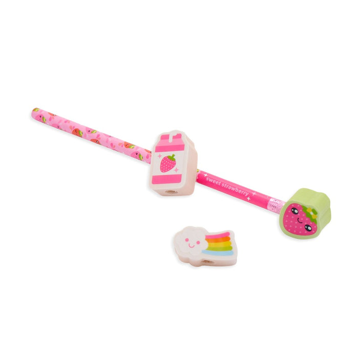OOLY scented erasers strawberry 3 yrs+