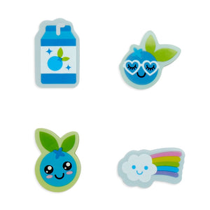 OOLY scented erasers blueberry 3 yrs+