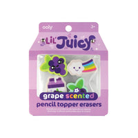 OOLY scented erasers grape 3 yrs+
