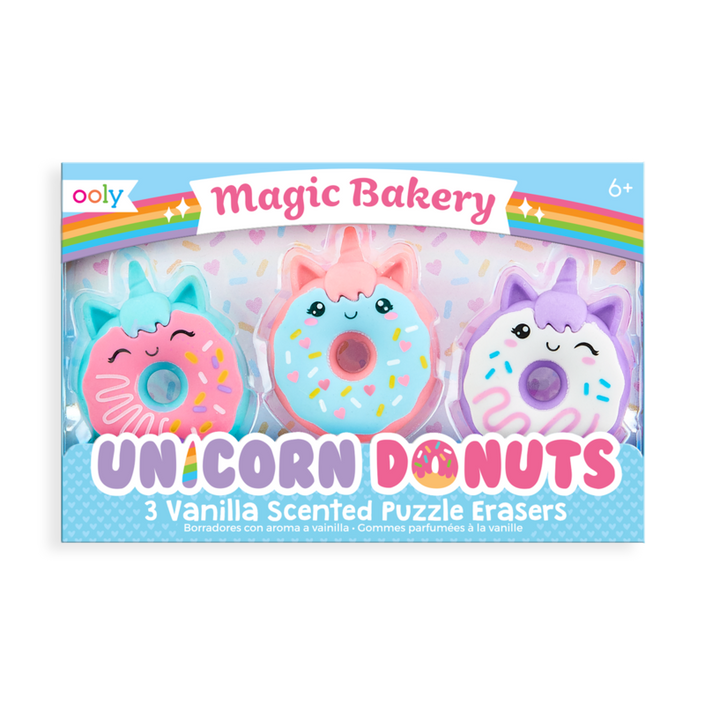 OOLY scented erasers unicorn donuts 6 yrs+