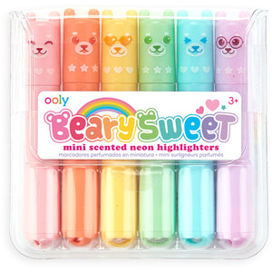 OOLY scent markers Beary sweet mini 6 pcs 3 yrs+