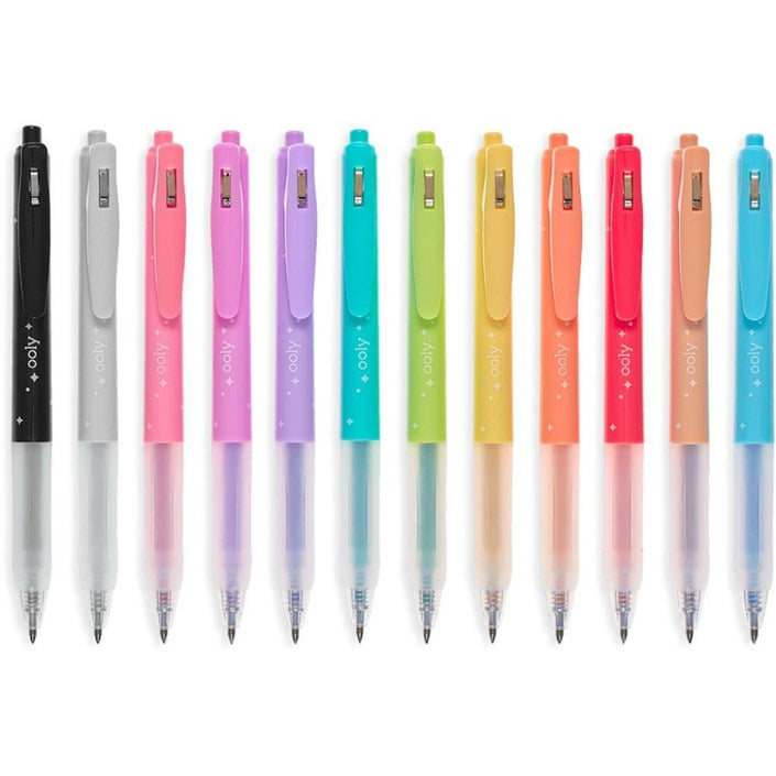 OOLY glitter gel pens 12 pcs 6 yrs+