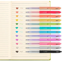 OOLY glitter gel pens 12 pcs 6 yrs+