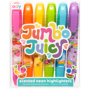 OOLY neon scent markers 6 pcs 3 yrs+