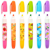 OOLY neon scent markers 6 pcs 3 yrs+