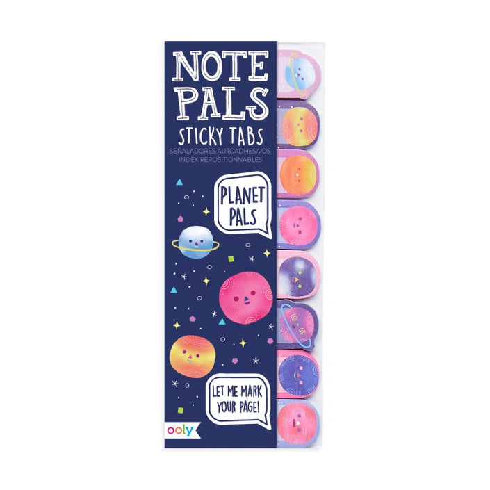OOLY sticky tabs planet pals 6 yrs+