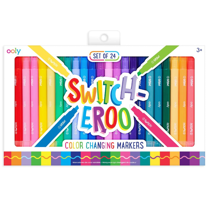 OOLY switcheroo markers 24 pcs 3 yrs+