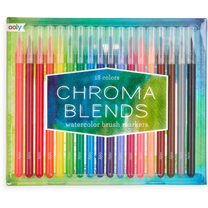 OOLY watercolor brush pens 18 pcs 6 yrs+