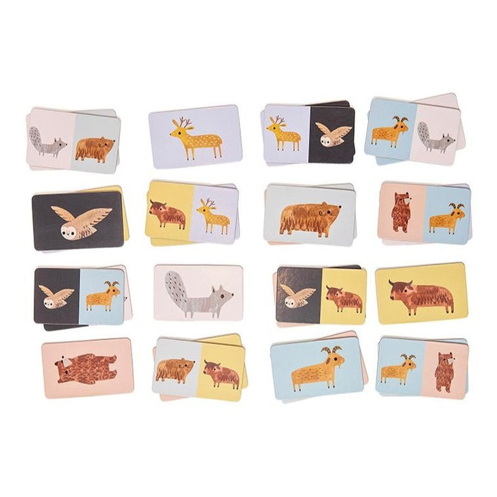 Petit Monkey domino game Stay wild 28 pcs / 3yrs+