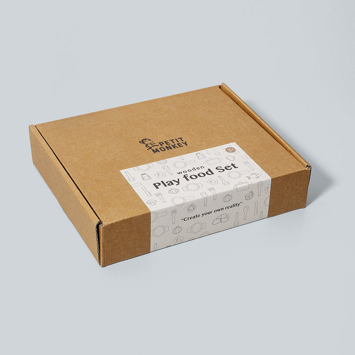 Petit Monkey wooden cooking set 3yrs+