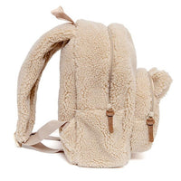 Petit Monkey children's backpack teddy bear sand