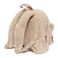 Petit Monkey children's backpack teddy bear sand