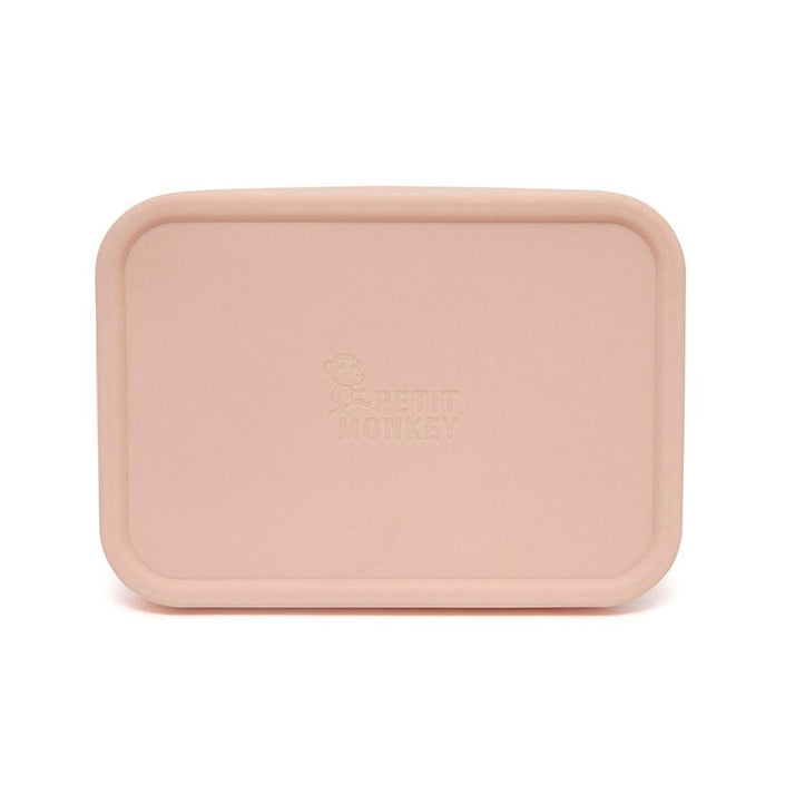 Petit Monkey lunch box stainless steel Riley dawn rose 17x13