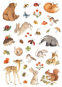 Petit Monkey tattoos A day in the woods