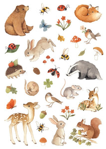 Petit Monkey tattoos A day in the woods