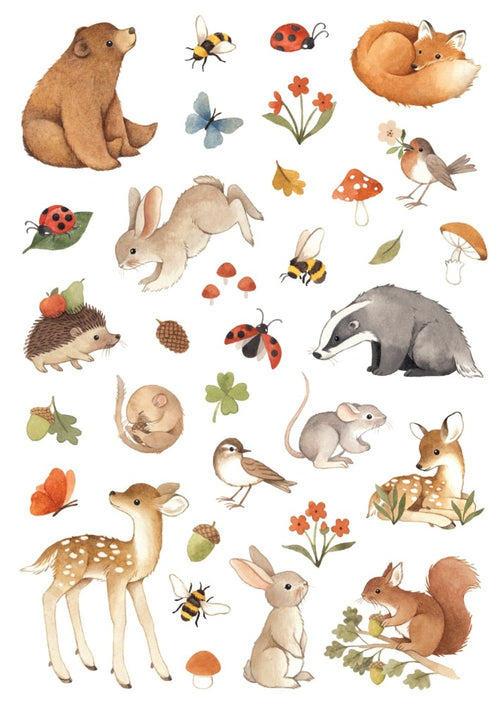 Petit Monkey tattoos A day in the woods