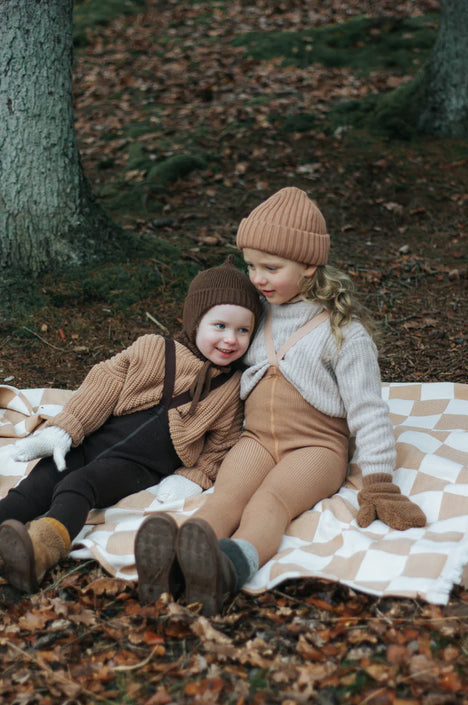 Silly Silas footless tights wool cappuchino 6-12 m