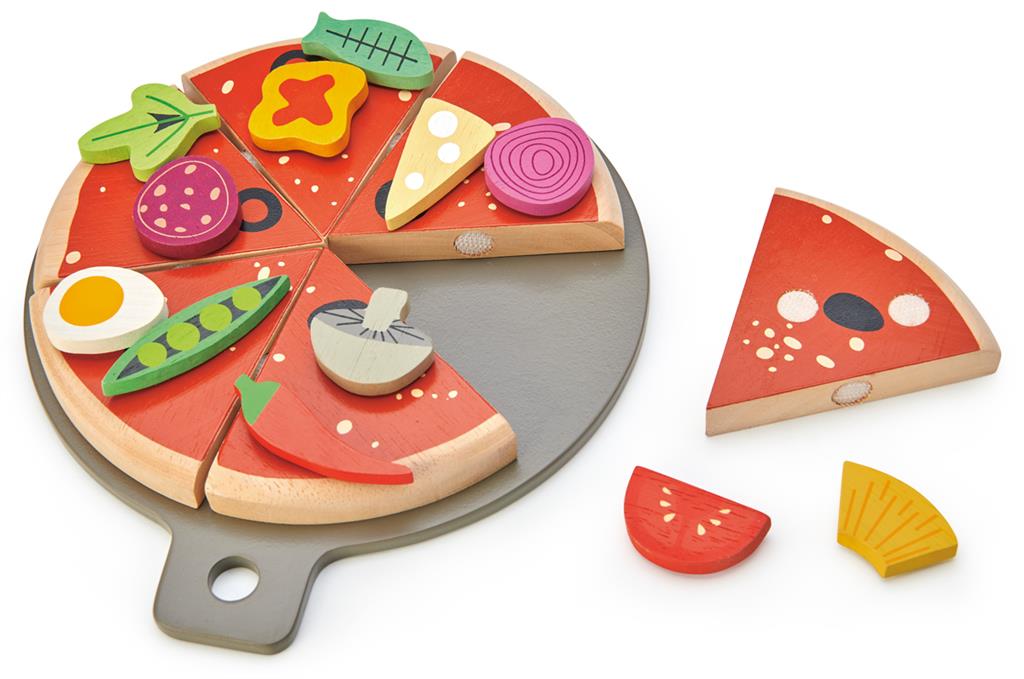 Tender Leaf Toys pizza in box 3yrs+