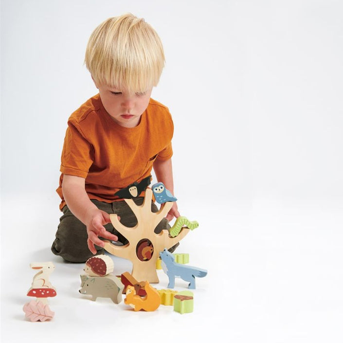 Tender Leaf Toys stacker forest 18 months +