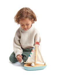 Tender Leaf Toys sailboat Sailaway 3yrs+