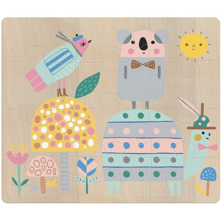 VILAC 4 wooden puzzles Suzy Ultman 2 yrs+