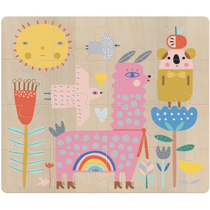 VILAC 4 wooden puzzles Suzy Ultman 2 yrs+