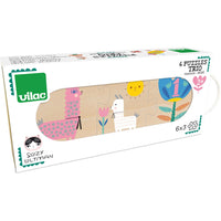 VILAC 6 wooden trio puzzles Suzy Ultman 2 yrs+