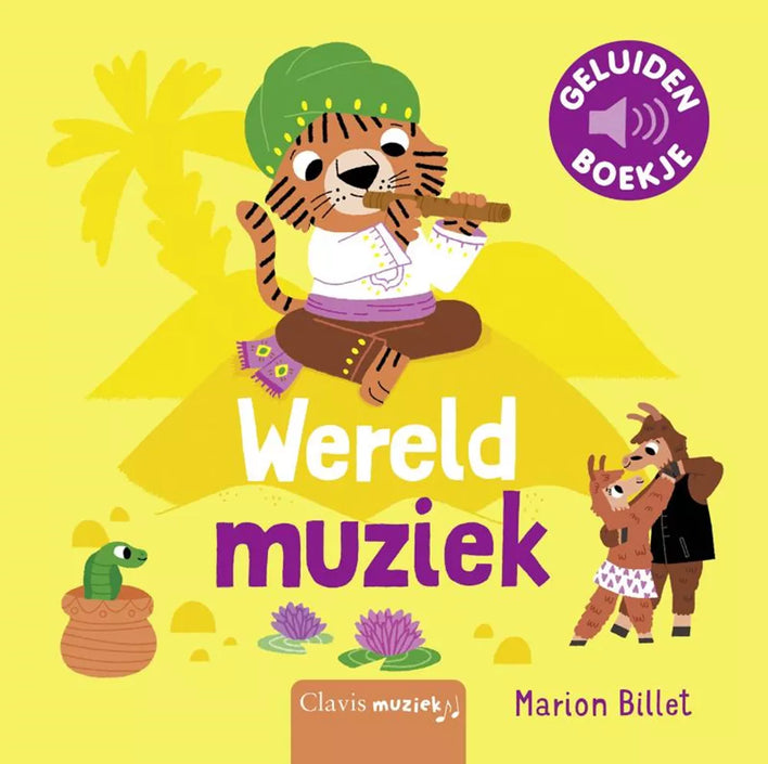 Music from everywhere - sound book 2 years +