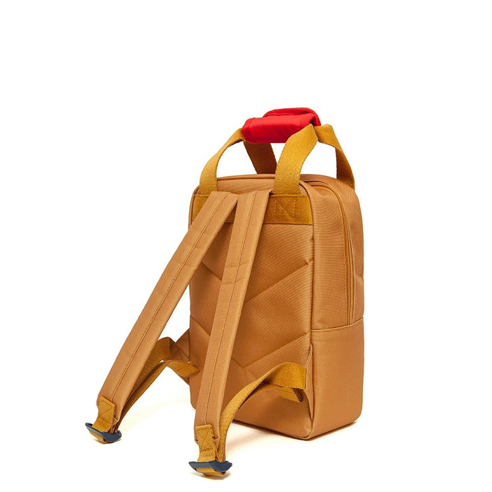 Petit Monkey children's backpack inca gold S