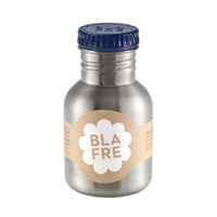 BLAFRE drinking bottle stainless steel navy blue 300 ml
