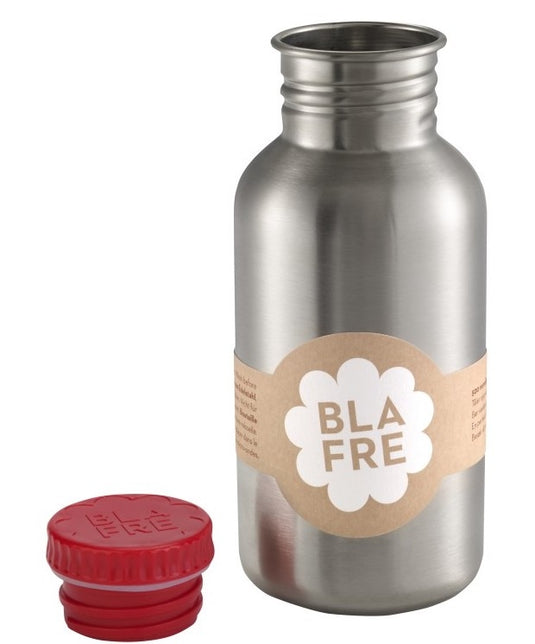 BLAFRE drinking bottle stainless steel red 500 ml