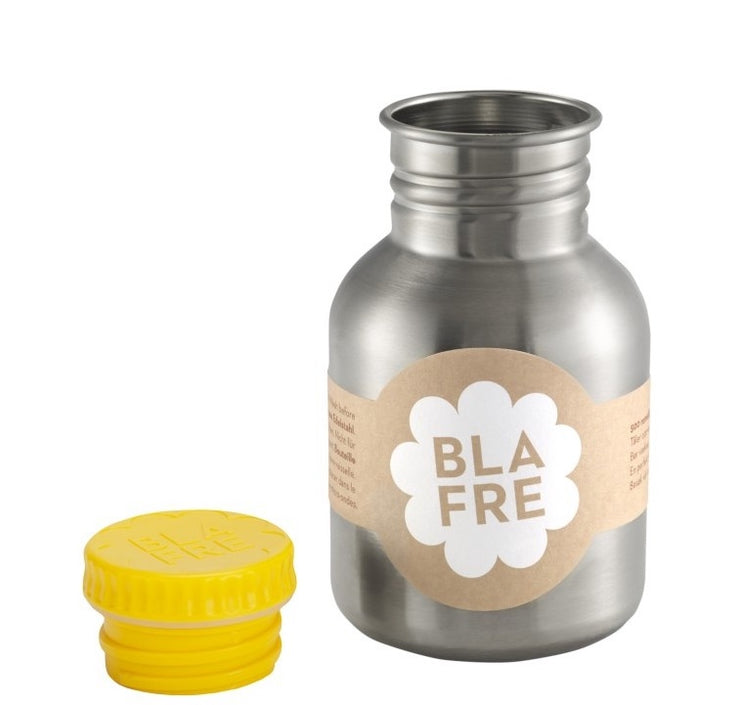 BLAFRE drinking bottle stainless steel yellow 300 ml