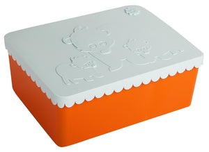 BLAFRE lunch box polar bear orange blue