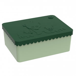 BLAFRE lunch box polar bear mint dark green