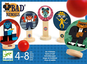 DJECO throwing balls Bad'nimals 4-8 yrs